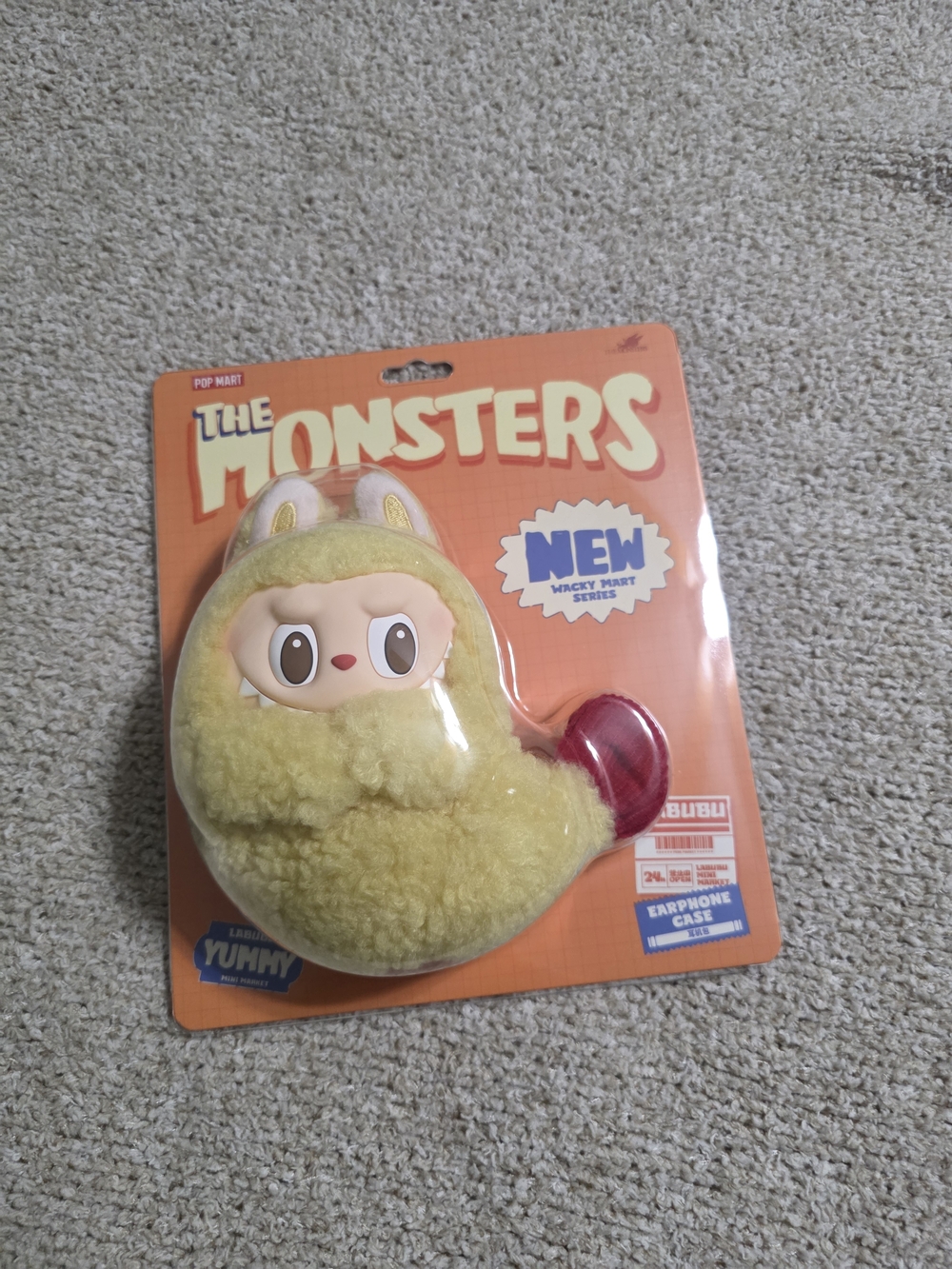 The Monsters Fried Shrimp Plush Earphone Case